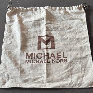 Michael Kors Tan Drawstring Dust Bag